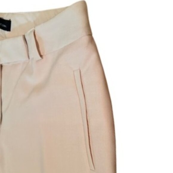 VINTAGE MODA International Blush Pink Pleated Dress Pant - Size 6P - Picture 4 of 6